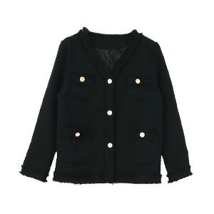 ボアカラーレザージャケット | Boa collar leather jacket (chiica select)