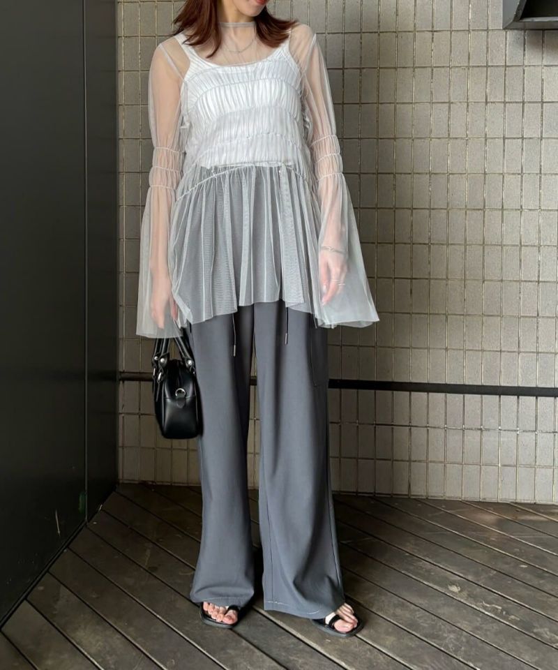 &&model：152cm&&