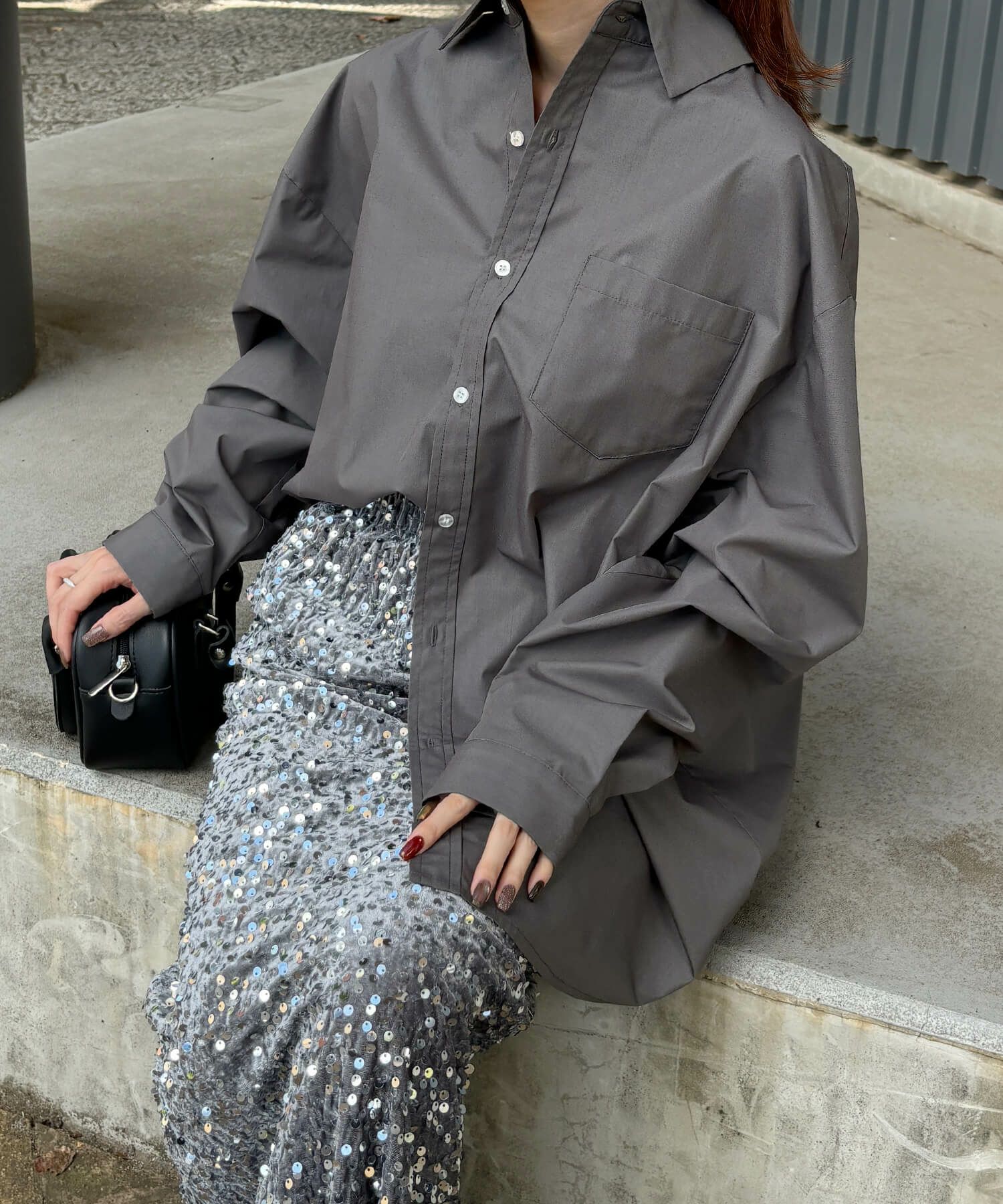 スタンダードオーバーサイズシャツ | Standard oversized shirt