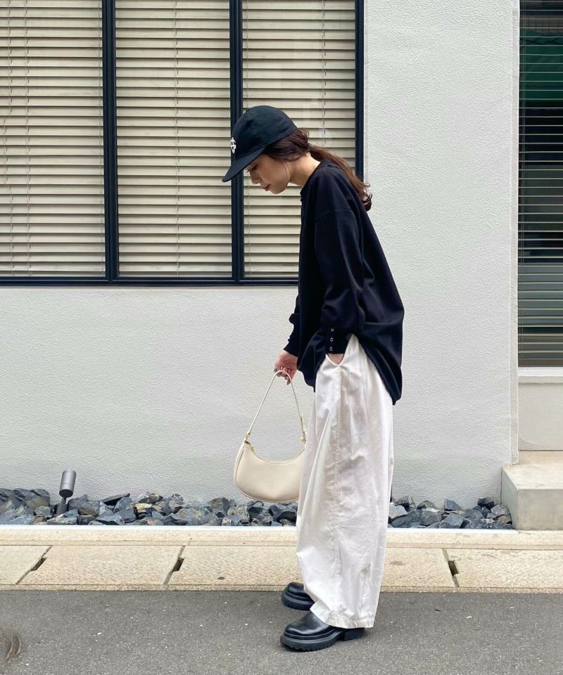 レイヤードデザインワッフルトップス | Layered design waffle レイヤードデザインワッフルトップス | Layered design waffle