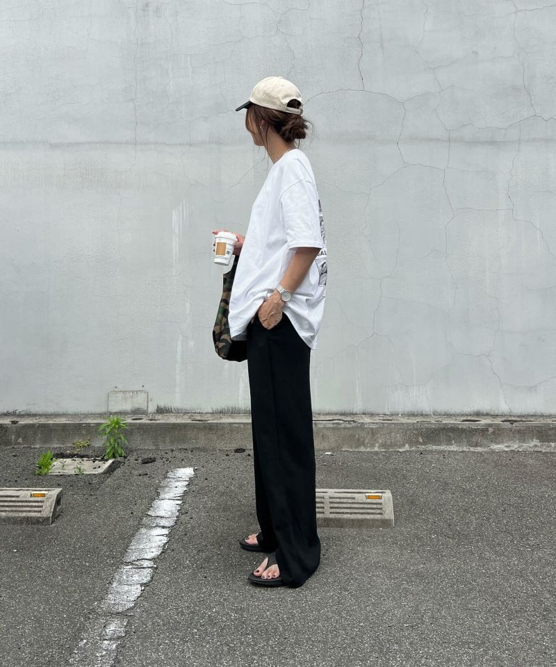 バックプリントグラフィックTシャツ | Back print graphic tee