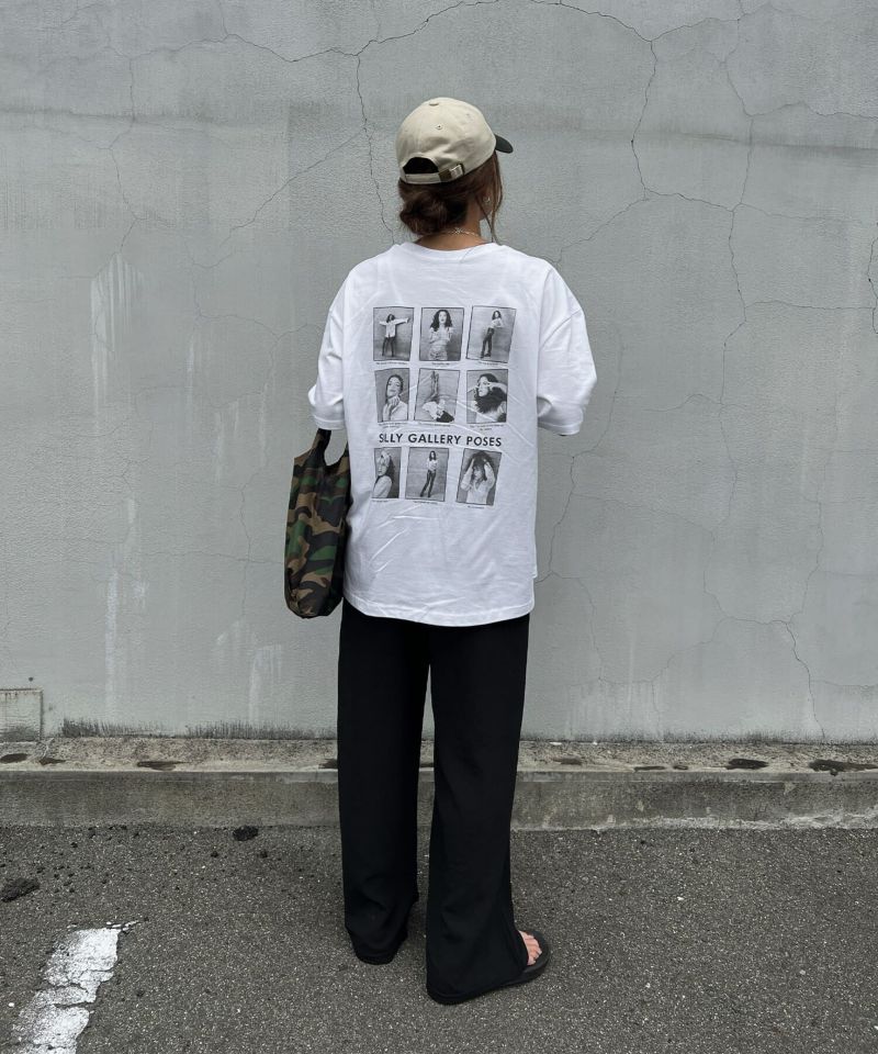 Hana様　新品　ballaholic バックプリント　 Tシャツ Lサイズ blhlc Back Print Cool Tee (vanilla/aqua foam) – ballaholic