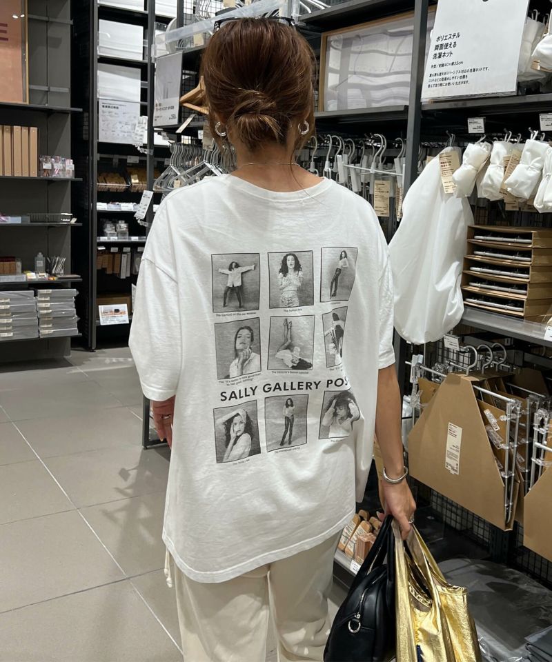 バックプリントグラフィックTシャツ | Back print graphic tee