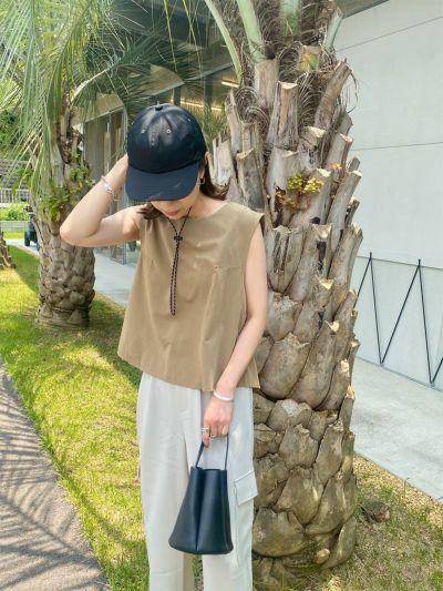 Double zip gather shirt(kiharu select) | ISOOK