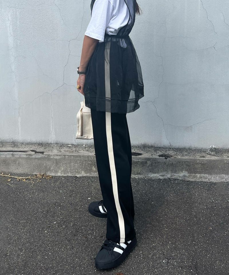 サイドライントラックパンツ | Side line track pants(chiica