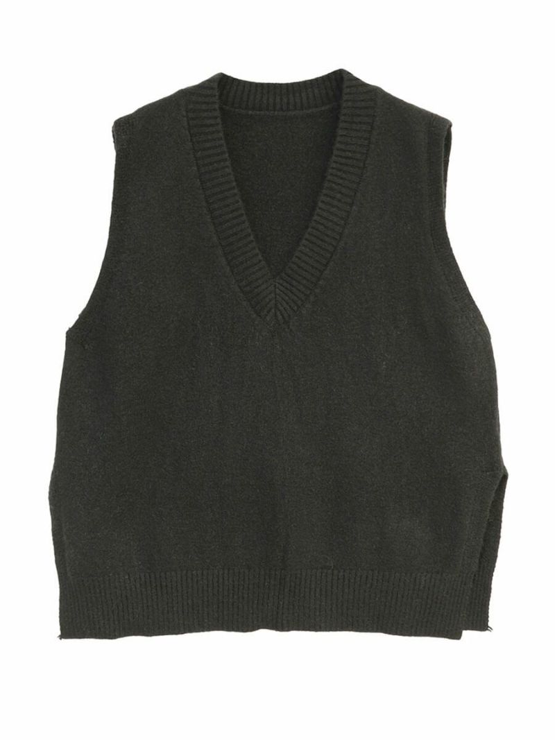 soshiotsuki SWORD SLIT KNIT VESTニットベスト メンズ