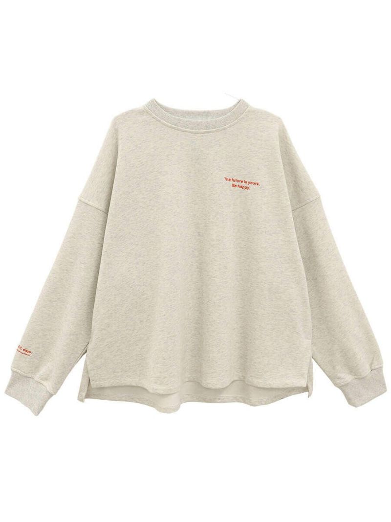 オリジナル刺繍ロゴスウェット | Embroidery logo over sweat(chiica 