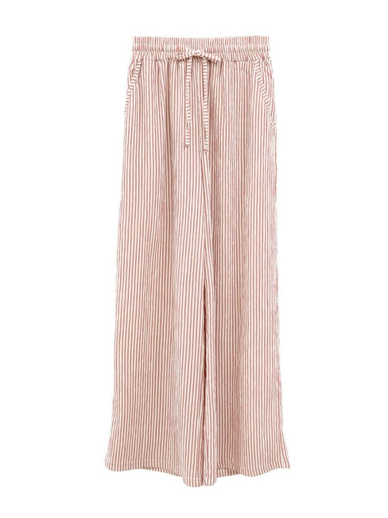 ストライプイージーパンツ | Stripe easy pants(comochi select)