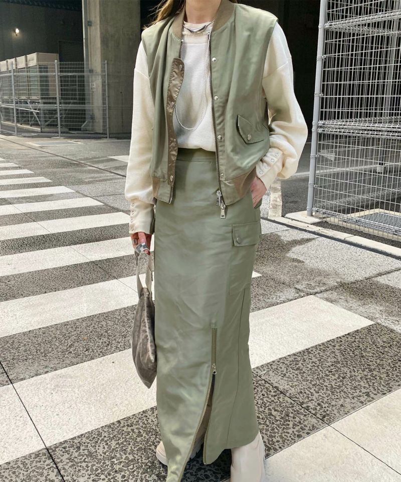 激レア美品KAPITAL カーゴスカート WEB&DEPOT限定》JERSEY CARGO SKIRT/ジャージ カーゴスカート