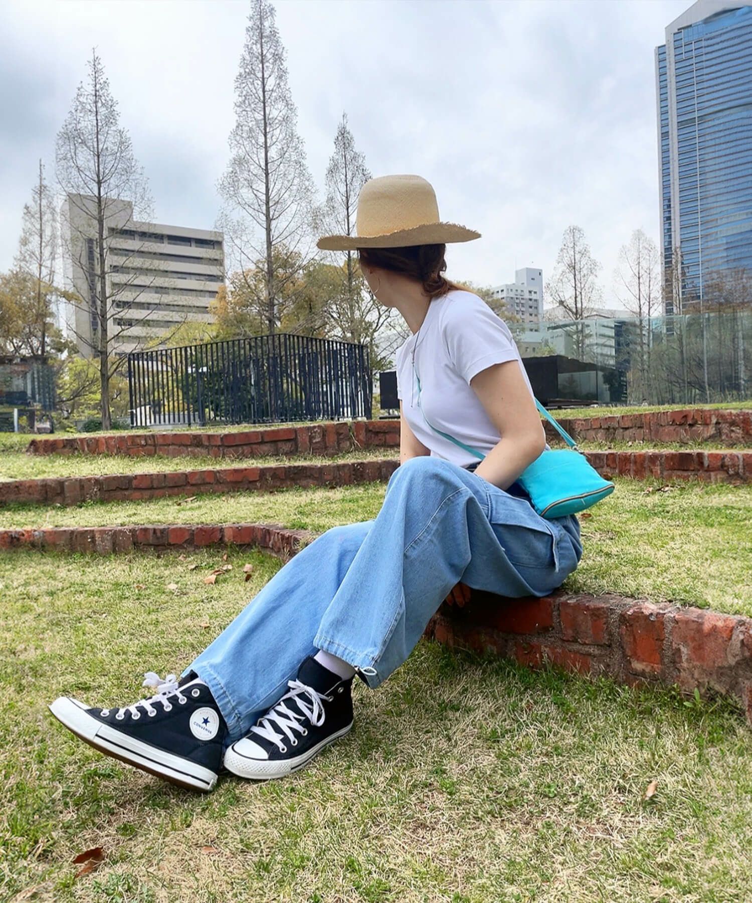 ルーズデニムカーゴ ルーズデニムカーゴパンツ | Loose denim cargo pants(comochi select)