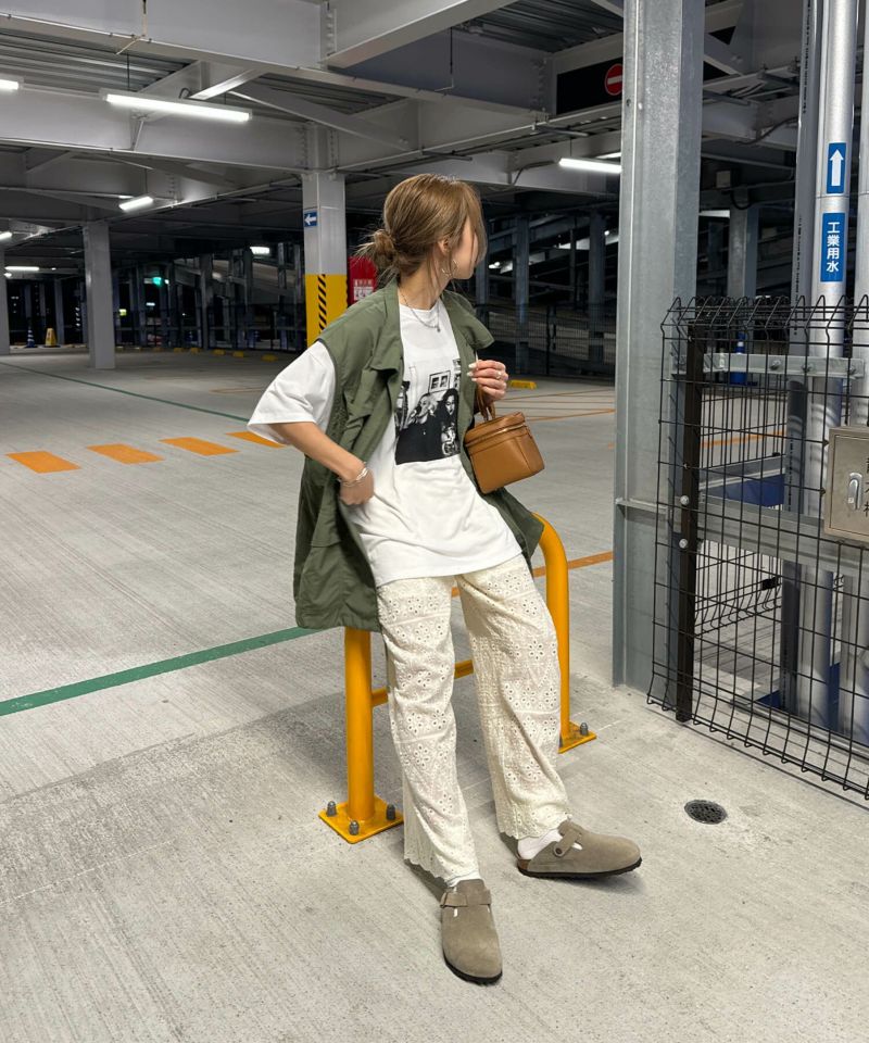 lace half pants レース lace half pants