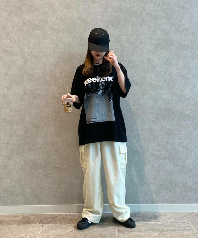 Weekendロゴプリントティー | Weekend logo print tee(kiharu