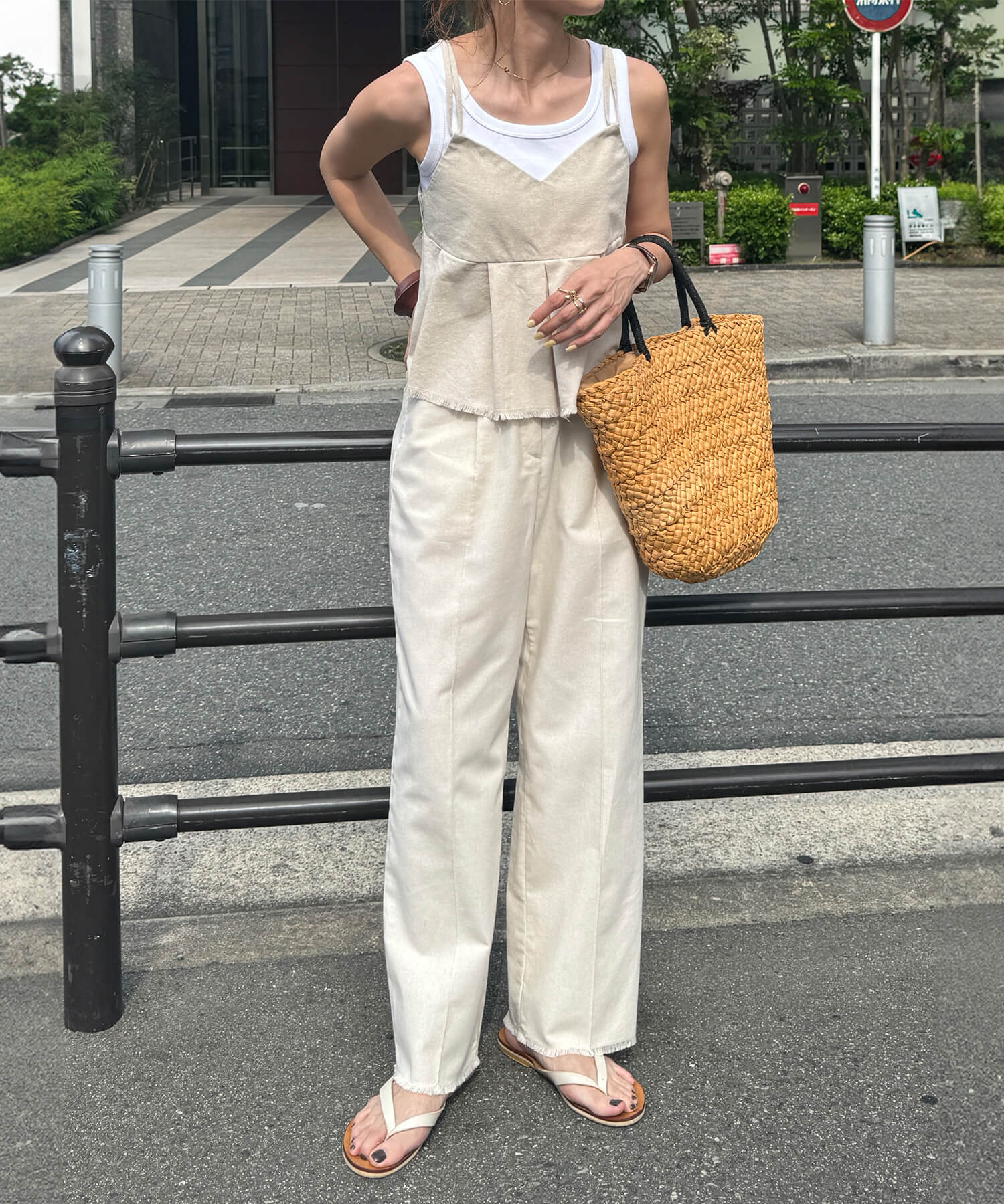 &&model：161cm/Sサイズ着用&&