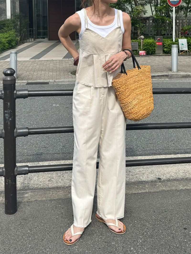 &&model：161cm/Sサイズ着用&&