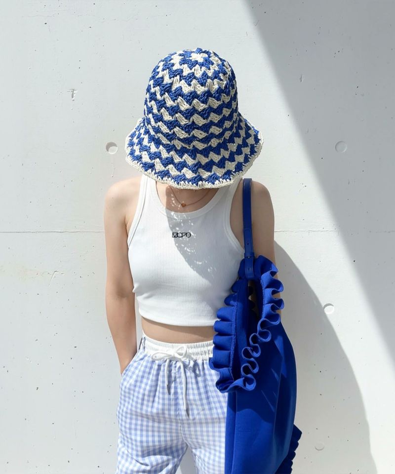 ギンガムチェックイージーパンツ | Gingham check easy pants