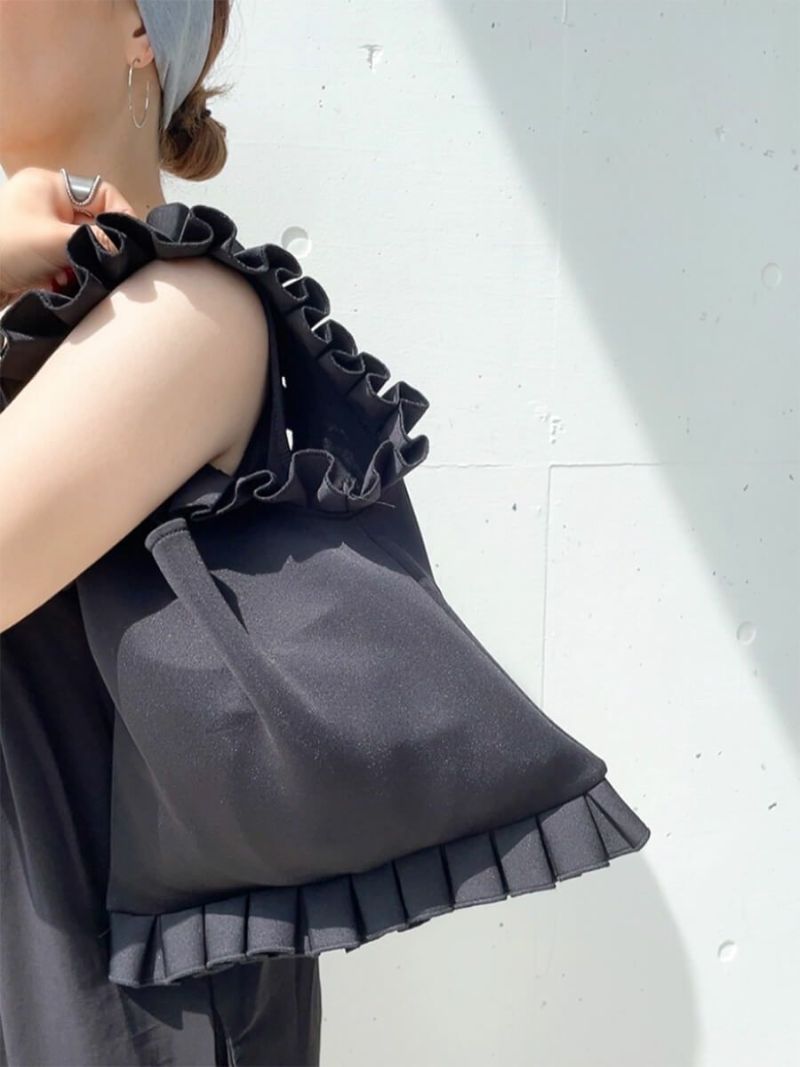 ZOZO限定カラー】フリルデザイン2wayバッグ(comochi select