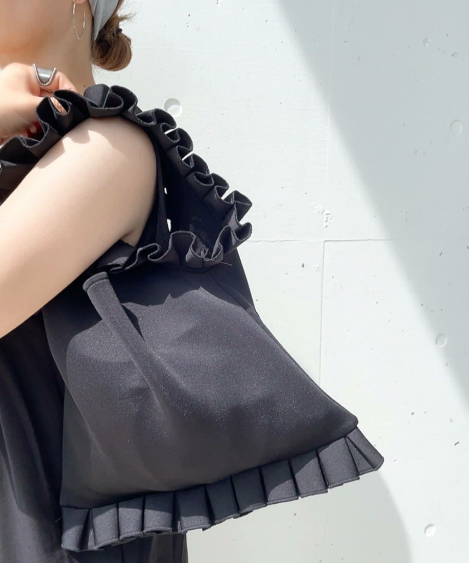 フリルデザイン2ウェイバッグ | Frill design 2way bag(comochi select)