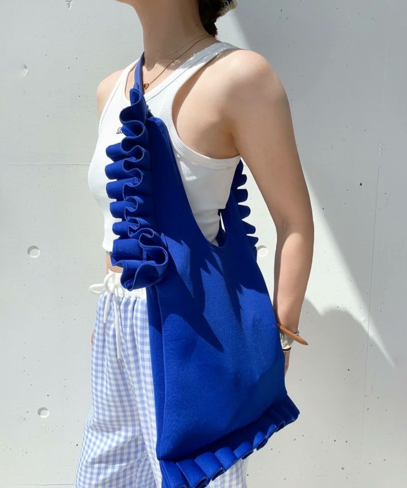 ✨美品✨KAON バックフリルコート wool 100% S 日本製 フリルデザイン2ウェイバッグ | Frill design 2way bag(comochi