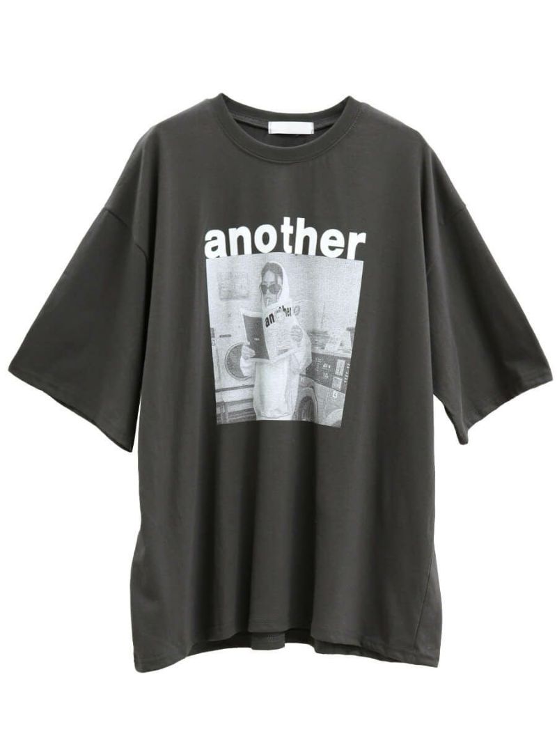 ANOTHERプリントオーバーTシャツ | ANOTHER print over tee (chiica select)