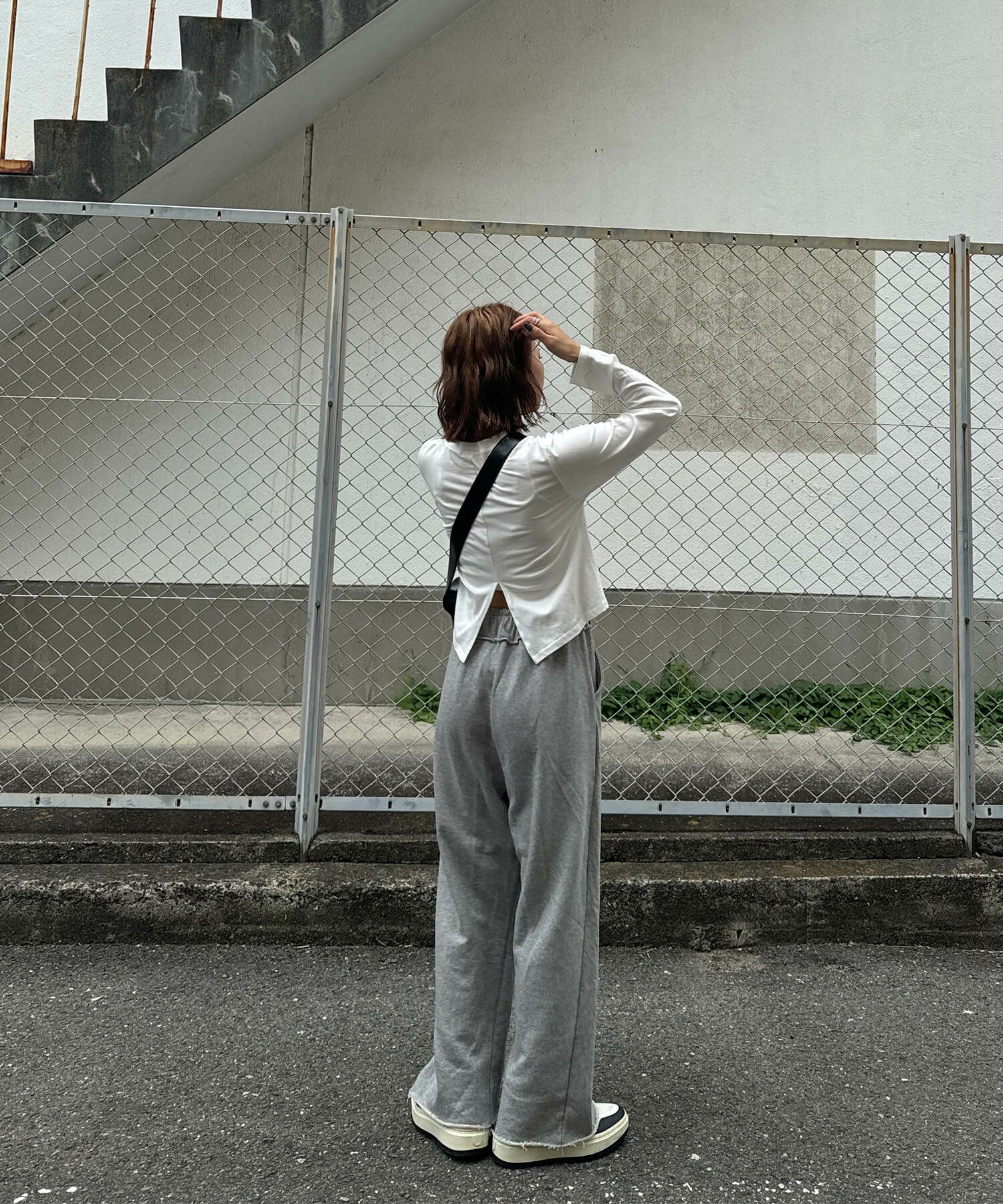 &&model：161cm&&