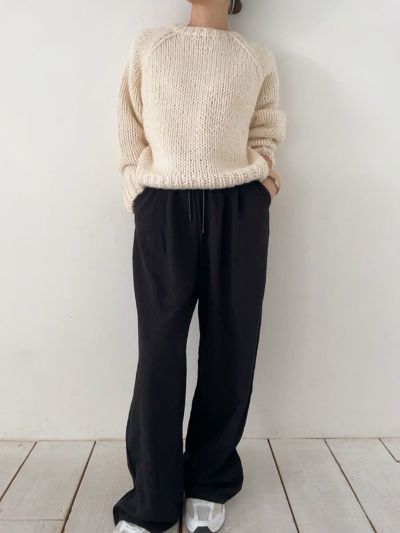 Loose gather pants (comochi select)