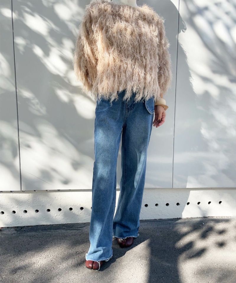 デザインワイドデニム デザインワイドデニム | Designed wide denims (comochi select)