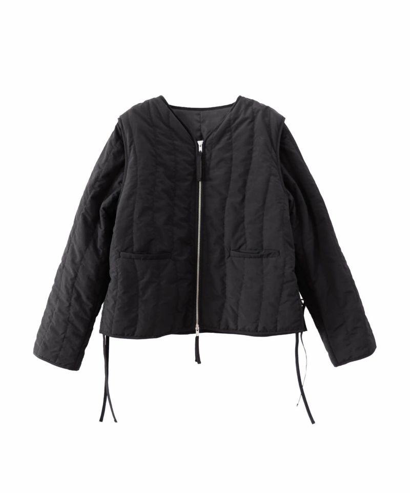 ウェーブキルティング2wayジャケット | Wave quilting 2way jacket