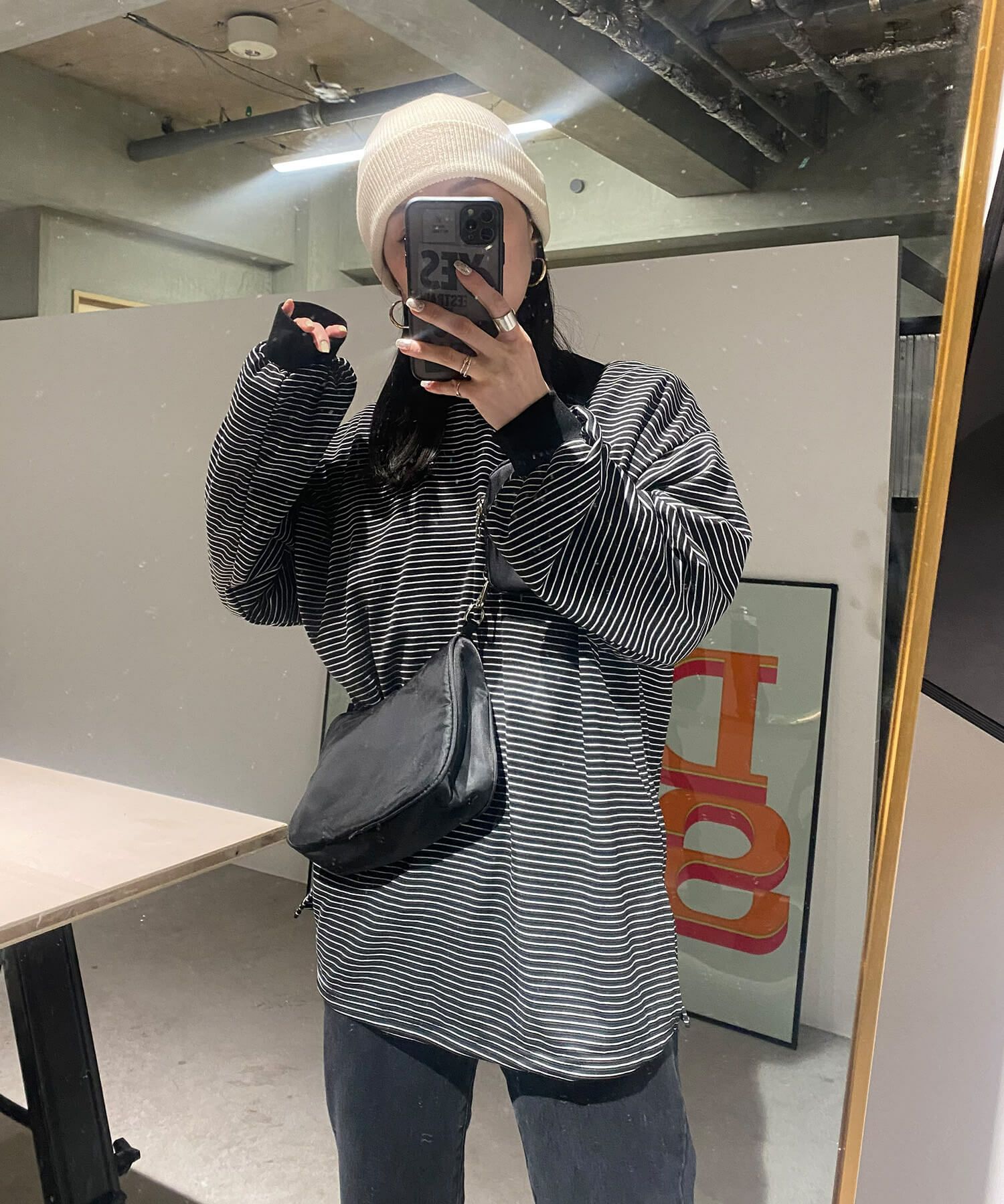 ミニケース付きチェーンショルダーバッグ | Mini cased chain shoulder