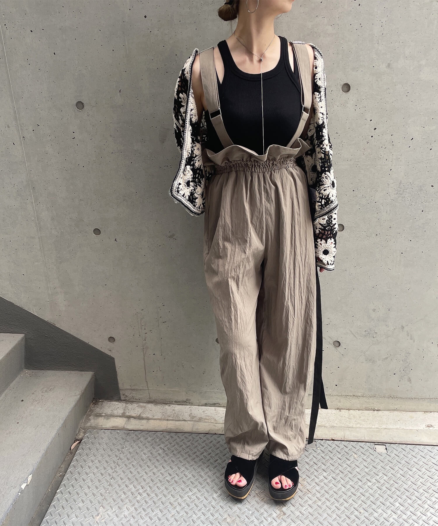 &&model：158cm&&