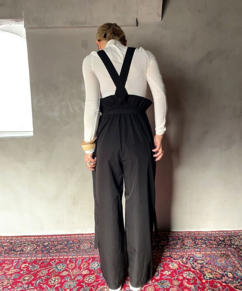 ウエストギャザーマルチウェイサロペット | Waist gather salopette