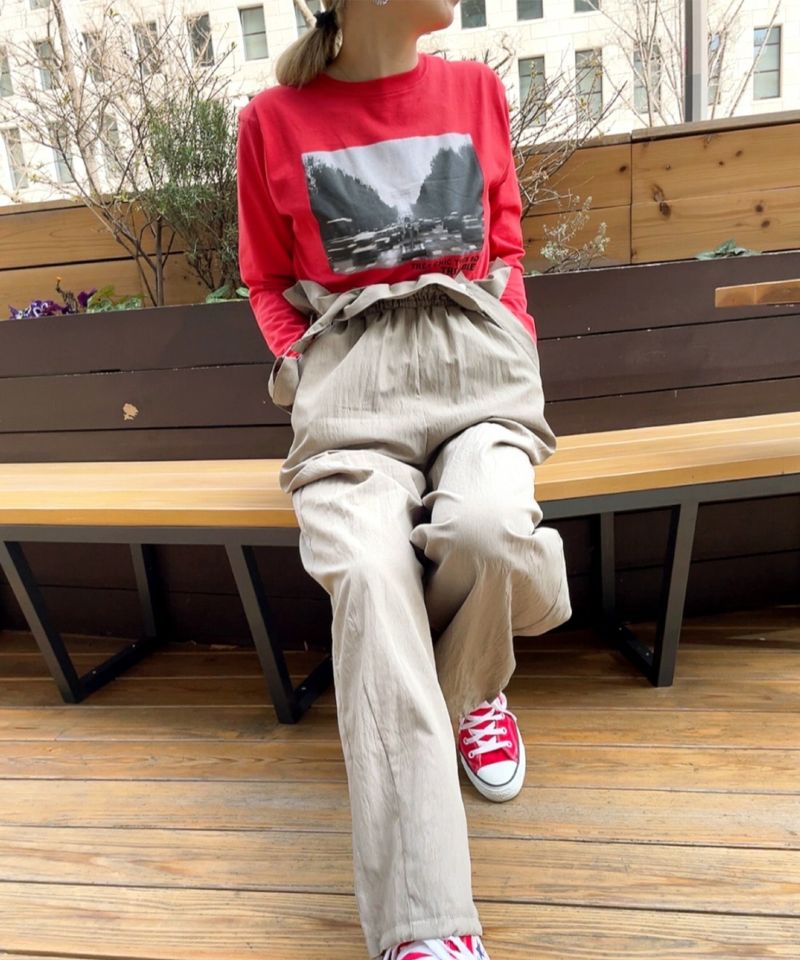 ウエストギャザーマルチウェイサロペット | Waist gather