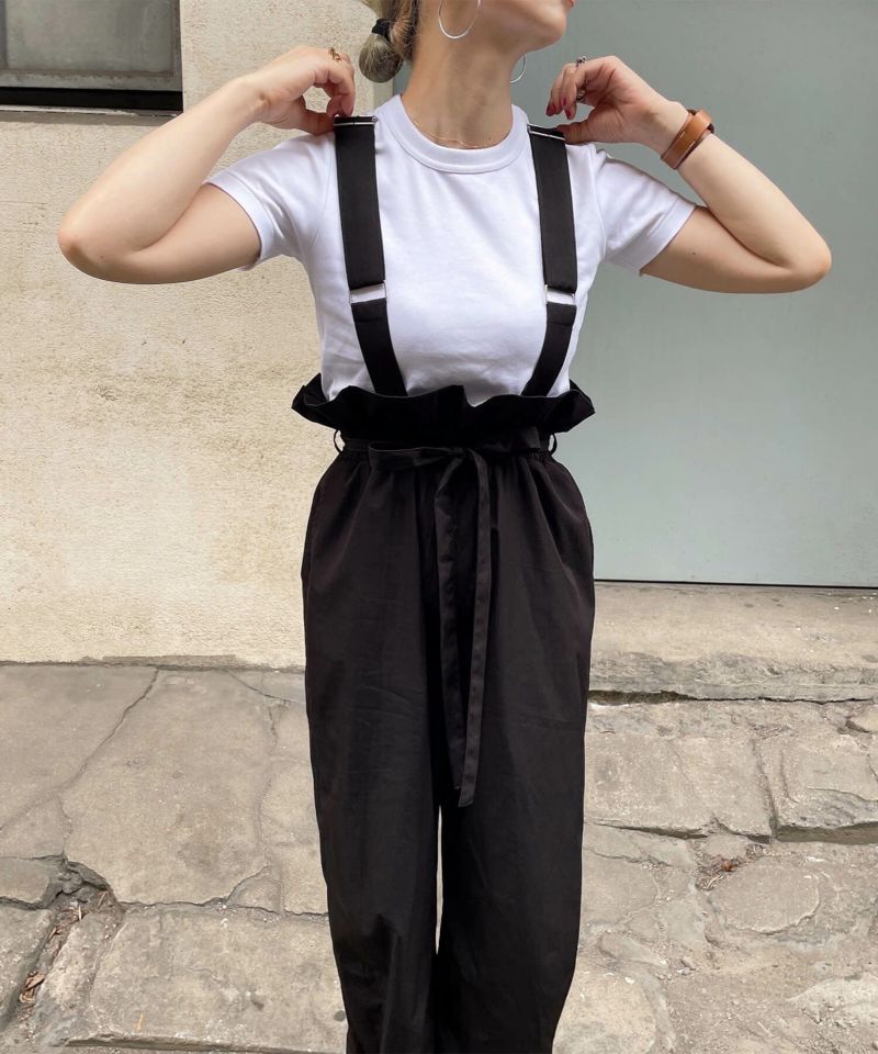 ウエストギャザーマルチウェイサロペット | Waist gather