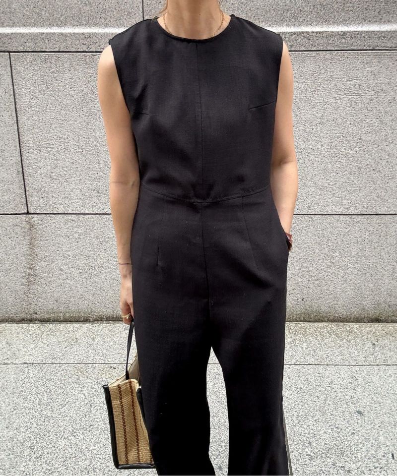 サロペット・オーバーオール・オールインワン Linen like combinaison (chiica original) サロペット・オーバーオール・オールインワン Linen like