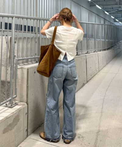 リブハーフレギンス | Rib half leggings(chiica select)