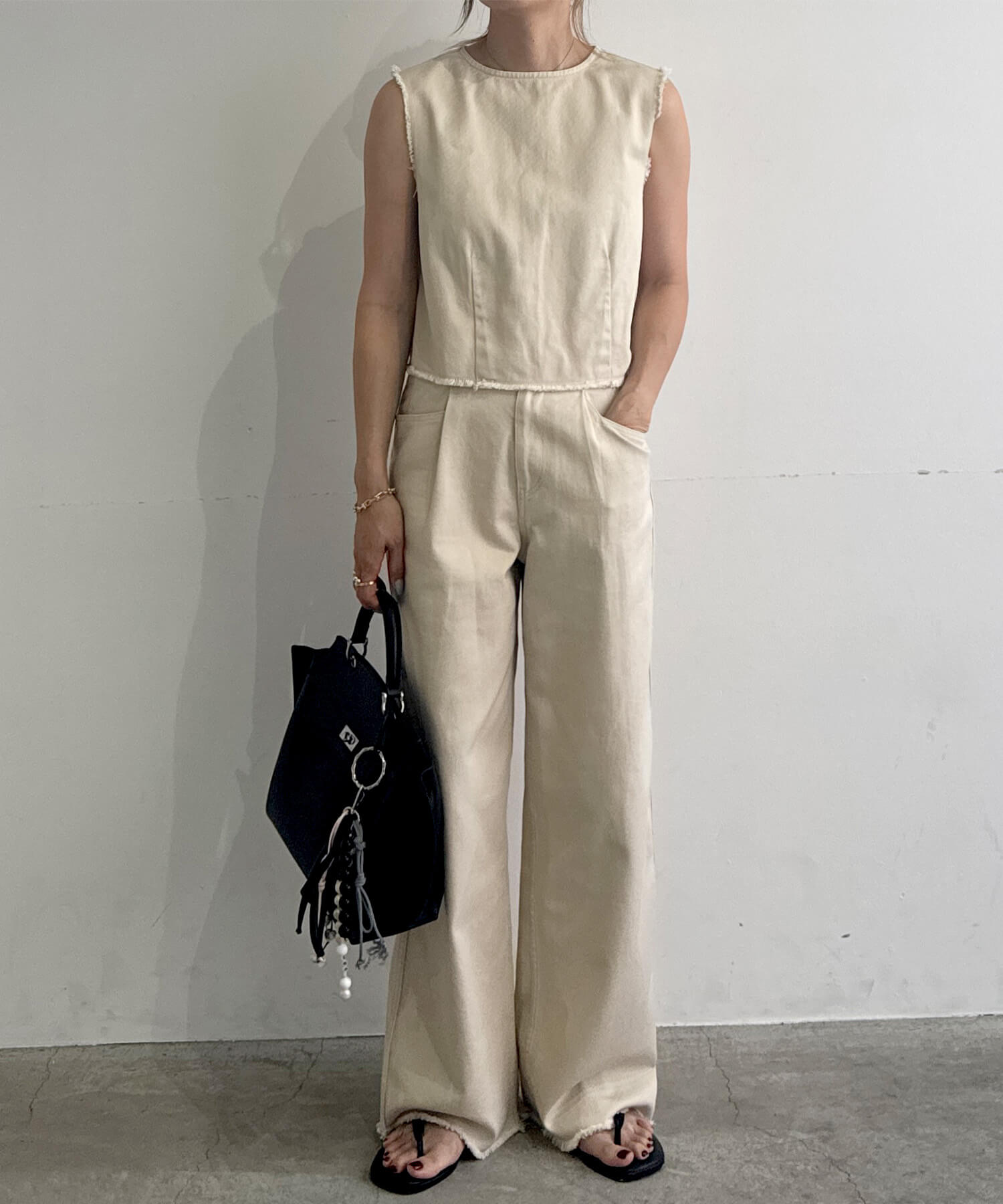 &&model：161cm / Sサイズ着用&&