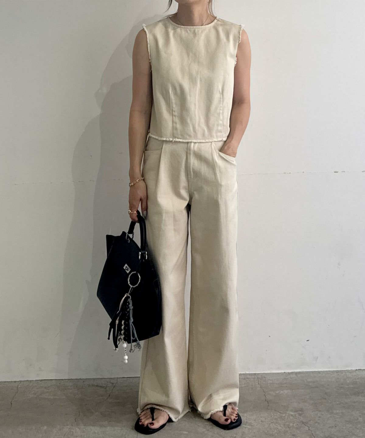 &&model：161cm / Sサイズ着用&&