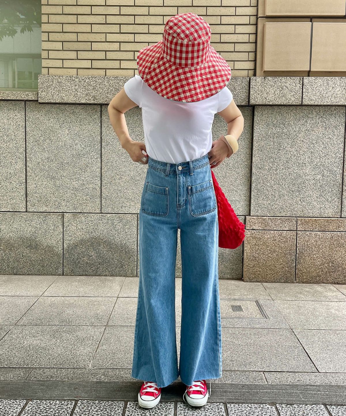 &&model：158cm / Sサイズ着用&&