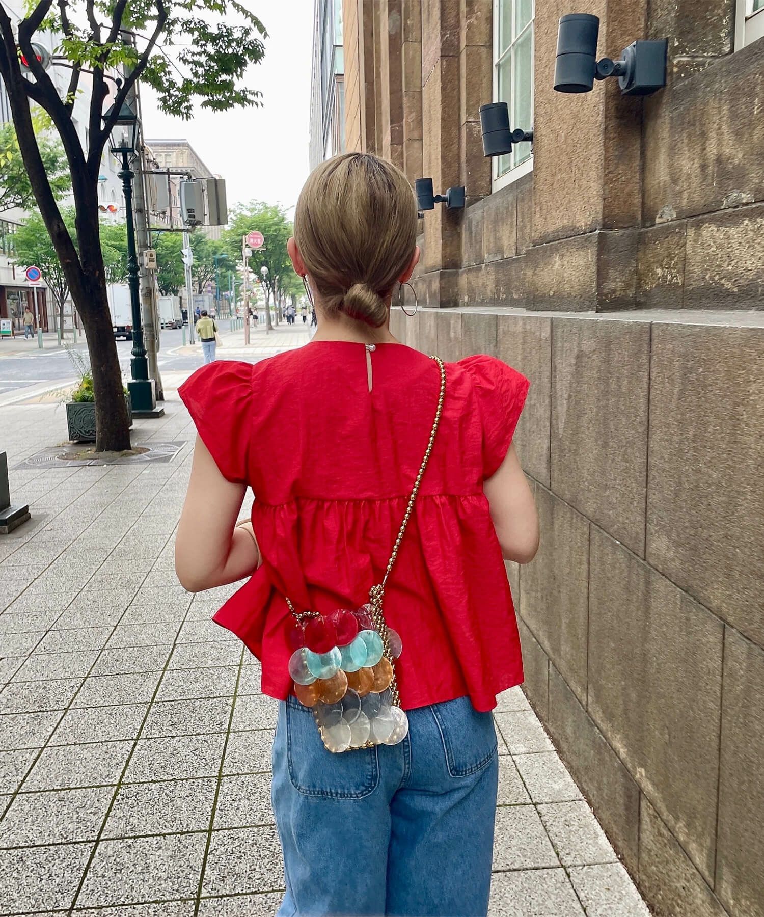 ギャザースモックブラウス | Gathered smock blouse (comochi select)