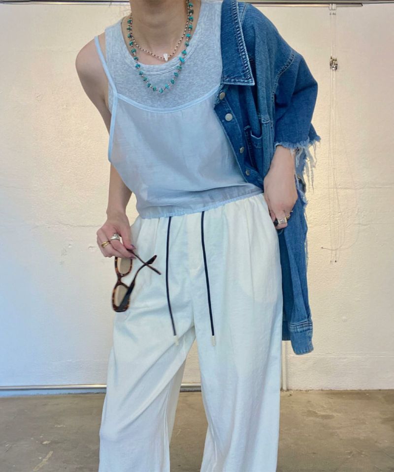 ビスチェ付きシアーシャツ | Bustiered sheer shirt (kiharu select)