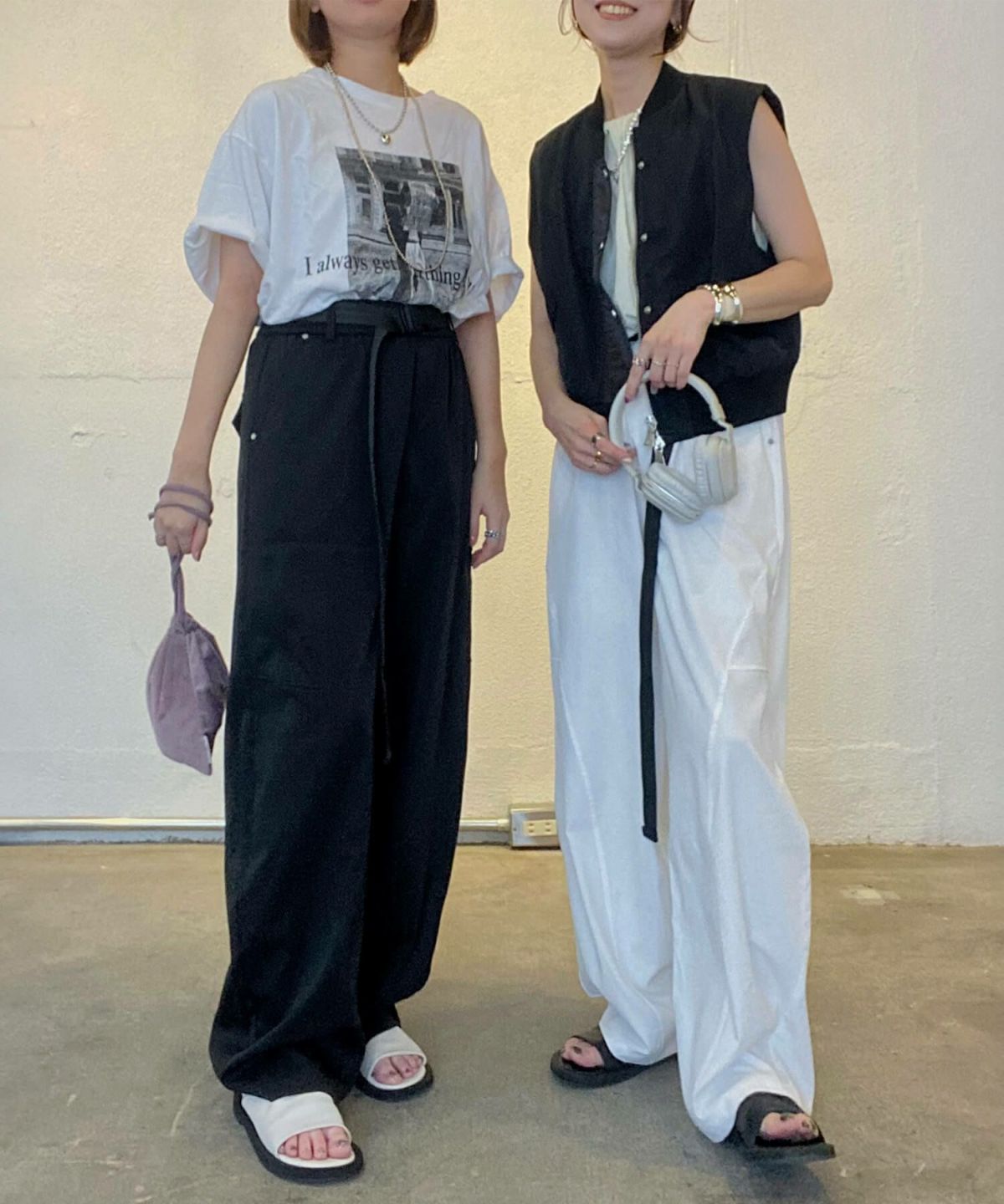 &&model：163cm(BLACK) / 160cm(WHITE)&&