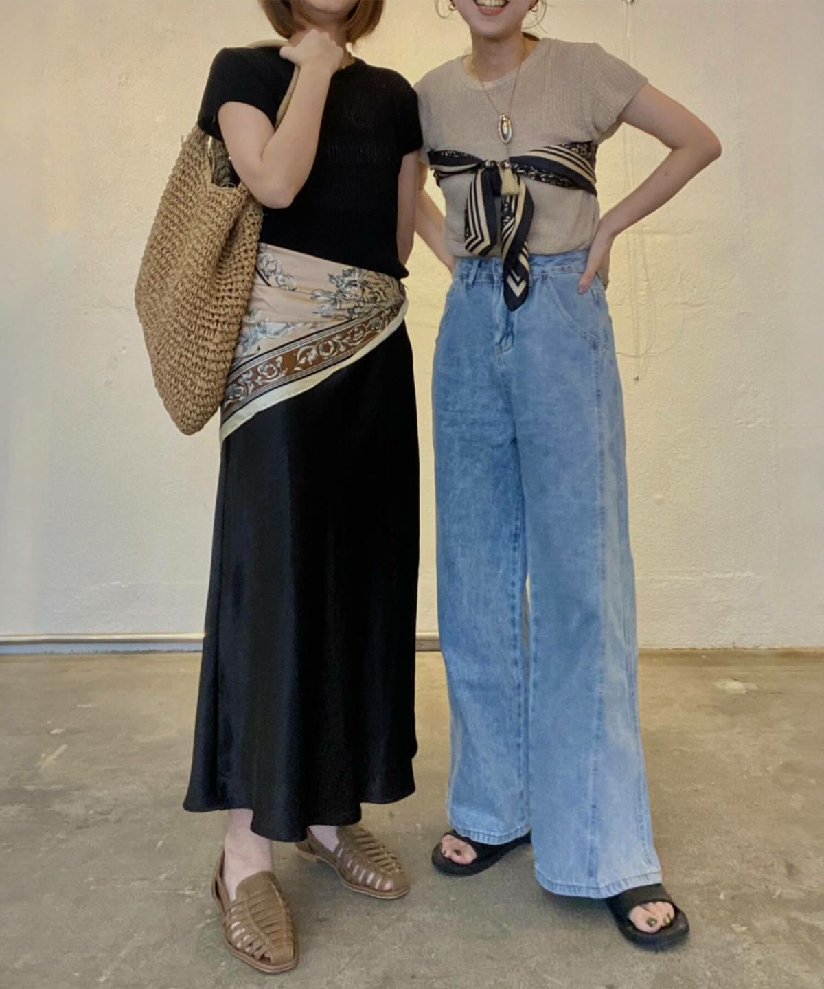 &&model：163cm(BLACK) / 160cm(BEIGE)&&