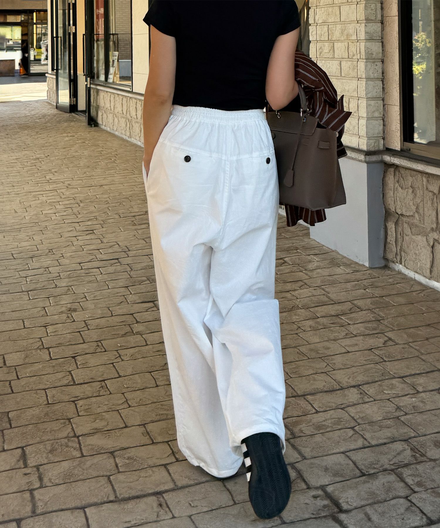 LOHEN COCOON PANTS 2025AW コクーンパンツ ホワイト36 LOHEN COCOON PANTS 2025AW コクーンパンツ ホワイト36 LOHEN COCOON