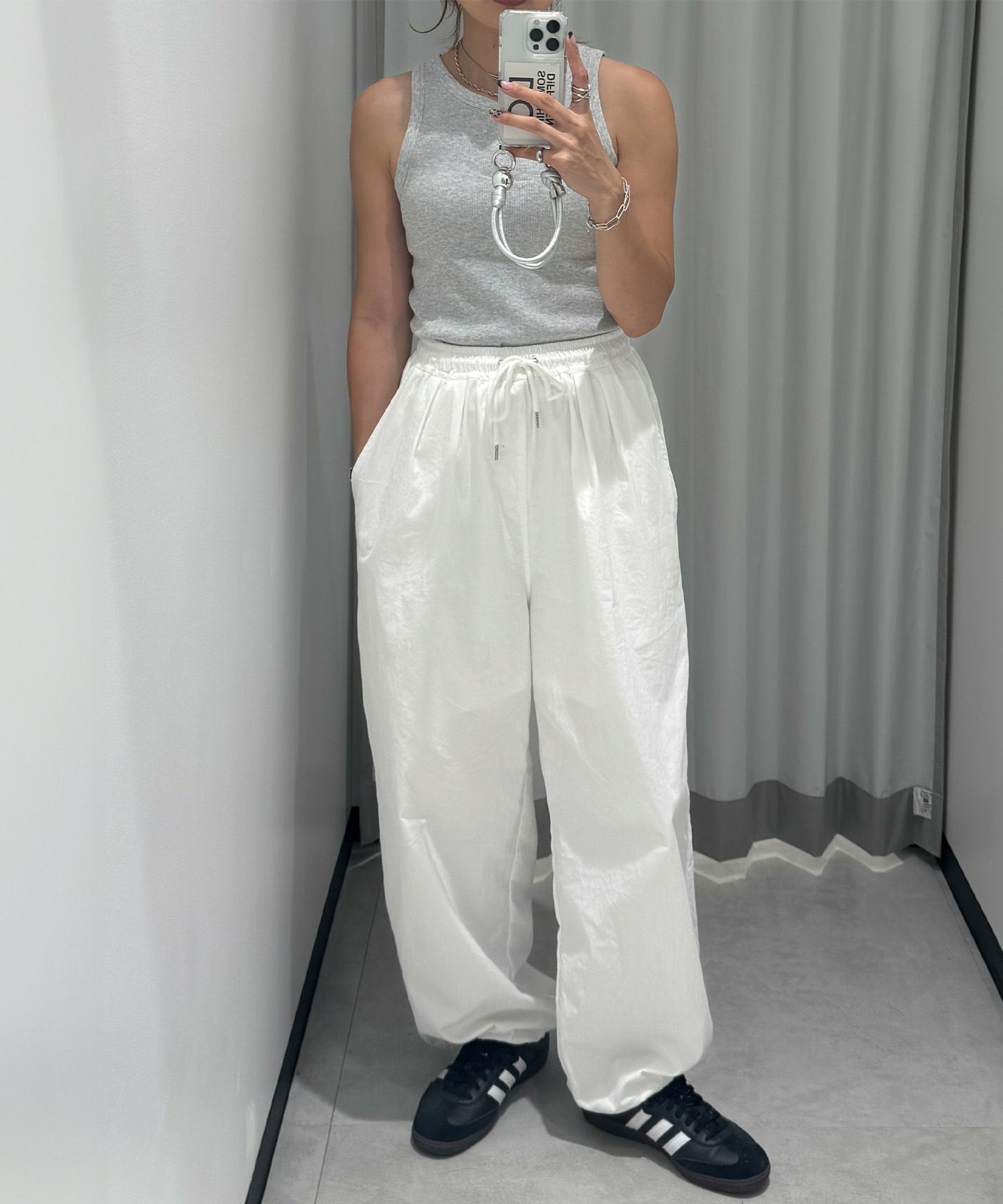 ワイドイージーコクーンパンツ | Wide easy cocoon pants (chiica select)