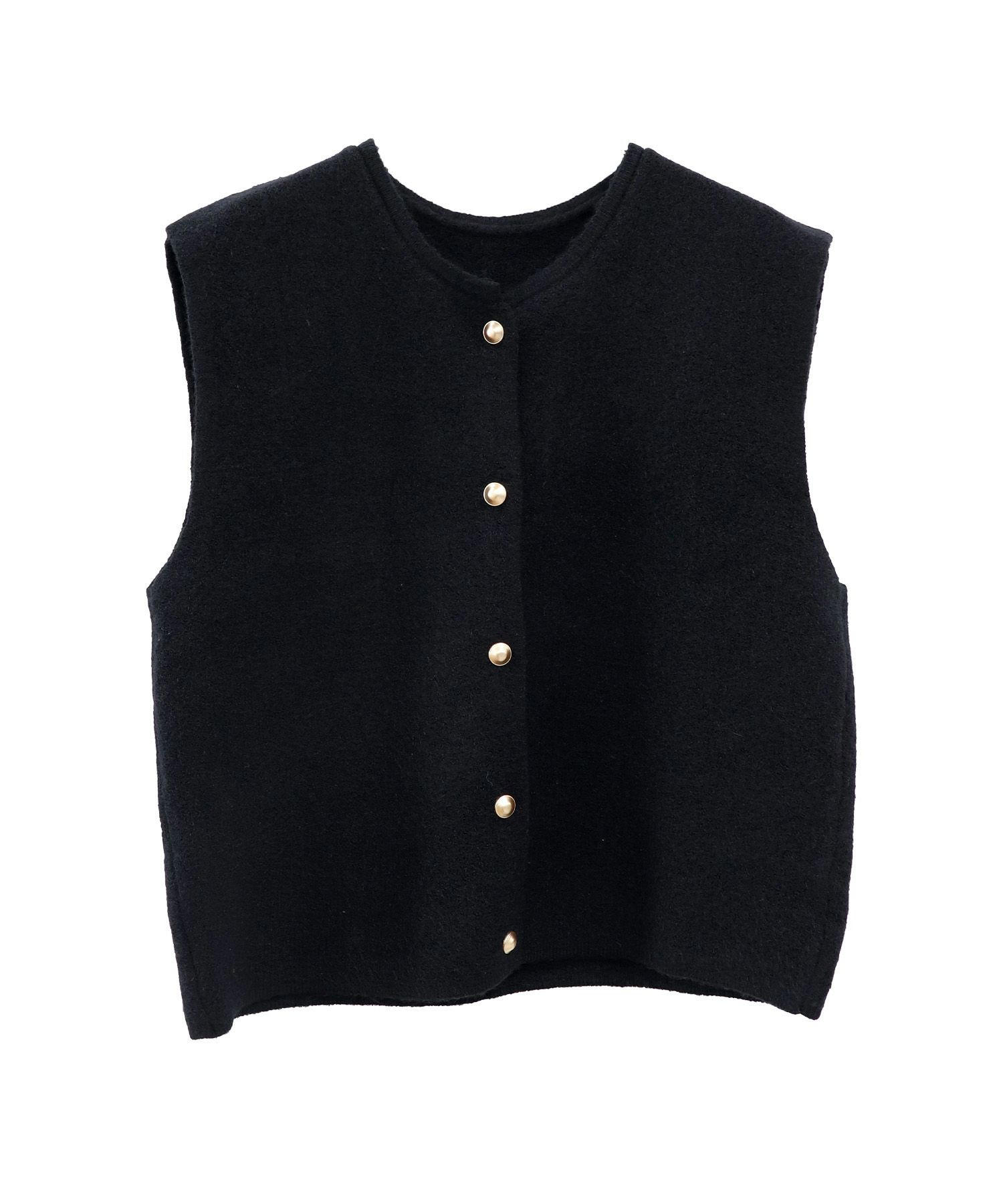 ボタンニットベスト | Button knit vest (eri. select)