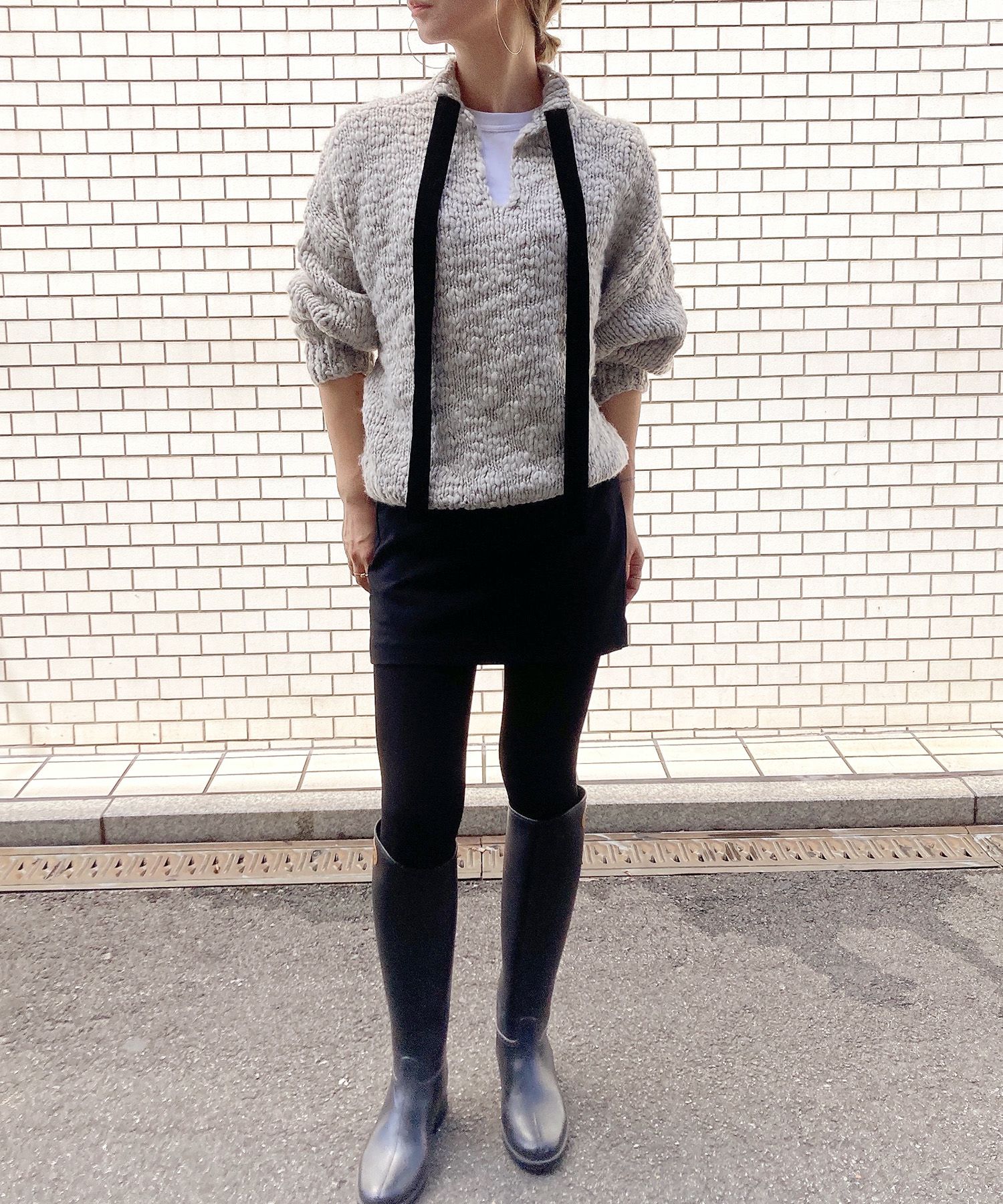 &&model：158cm&&