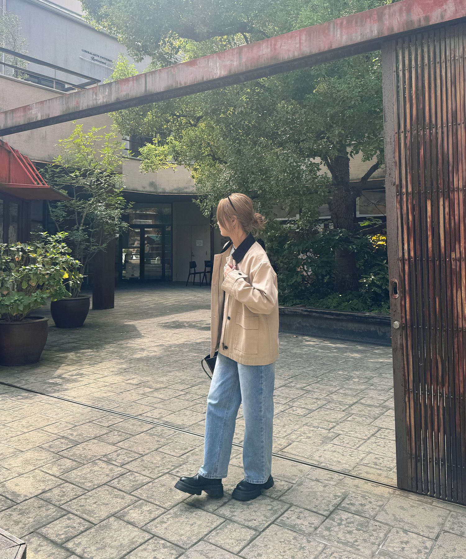 &&model：161cm&&