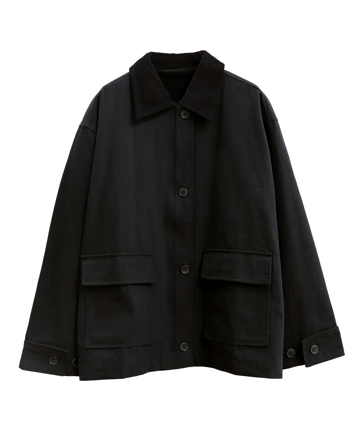 ステンカラーコットンジャケット | Soutien collar cotton jacket