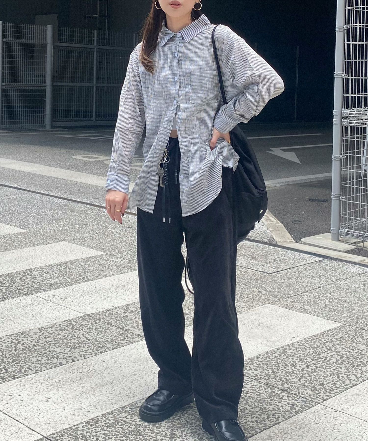 &&model：160cm&&