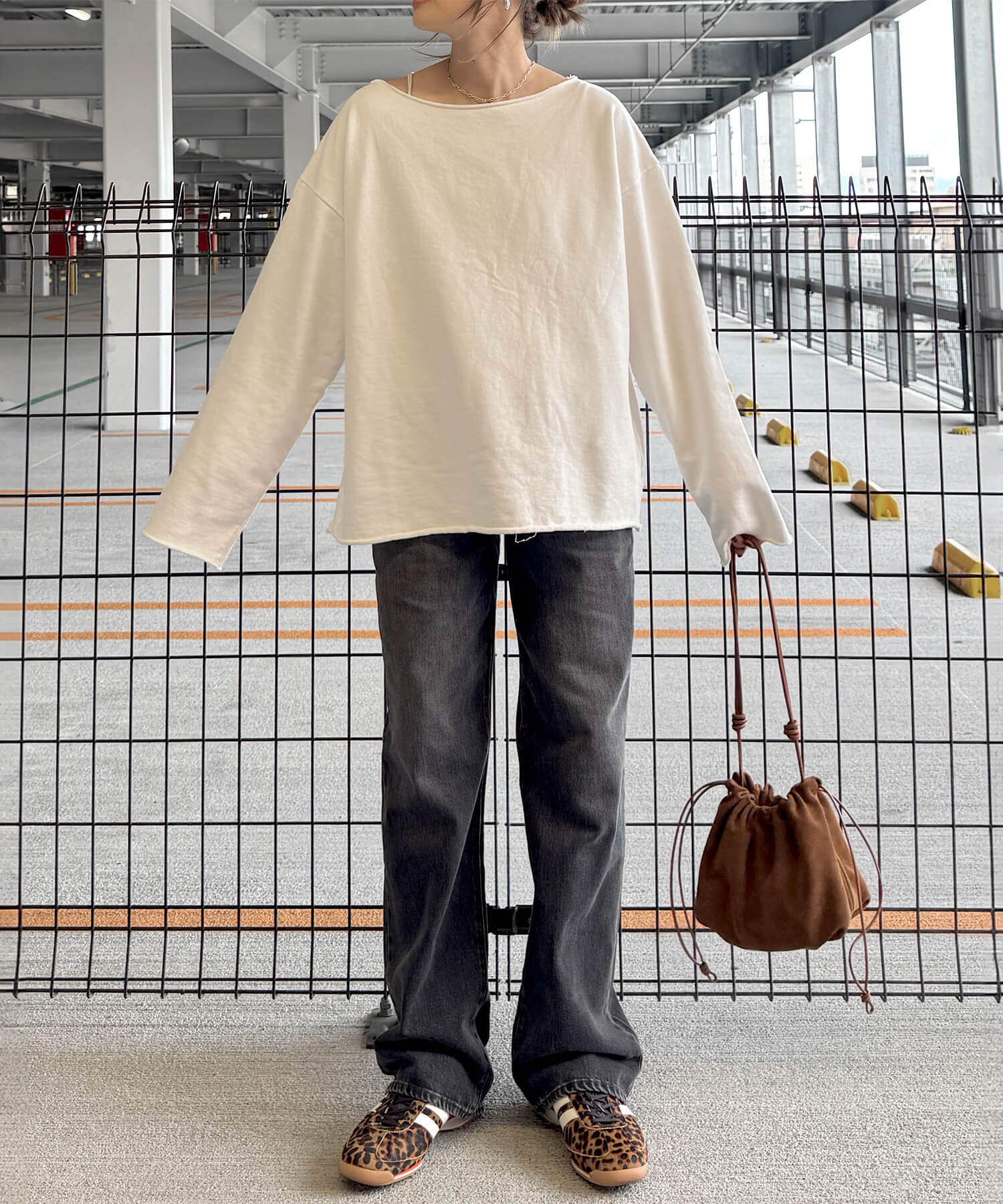 &&model：161cm&&