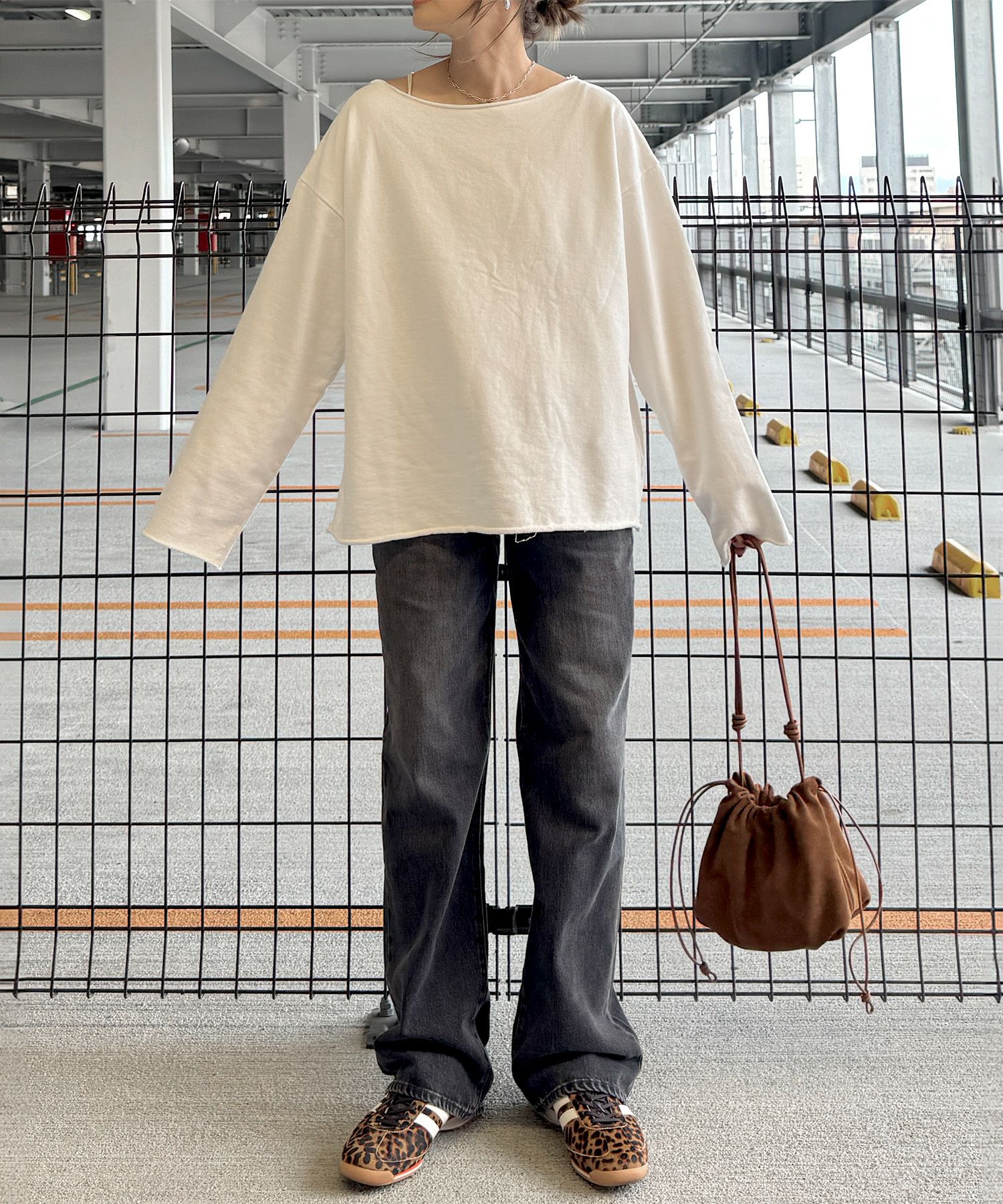 &&model：161cm&&